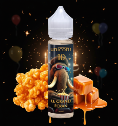 Grand Écran Edition 10 Ans Unicorn Vape - 50ml