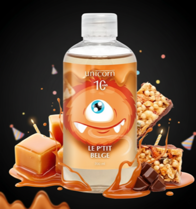 P'tit Belge Edition 10 Ans Unicorn Vape - 200ml