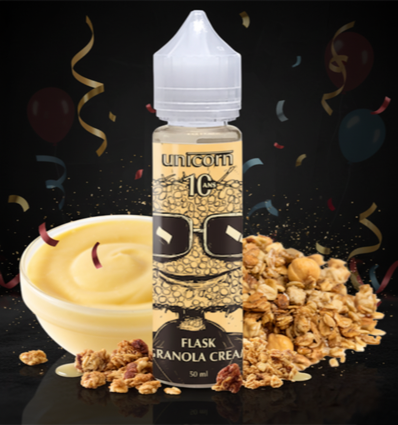 Granola Cream Edition 10 Ans Unicorn Vape - 50ml