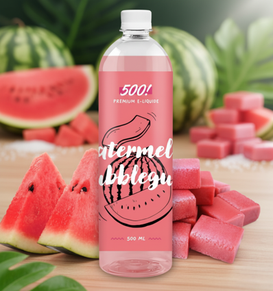 500! - Watermelon Bubblegum - 500ml