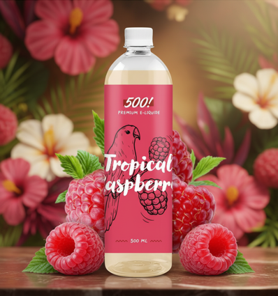 500! - Tropical Raspberry - 500ml