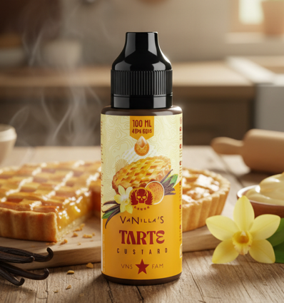 Vanilla's Tarte Custard VNS - 100ml