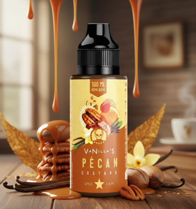 Vanilla's Pécan Custard VNS - 100ml