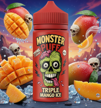Triple Mango Ice Monster Puff - 200ml