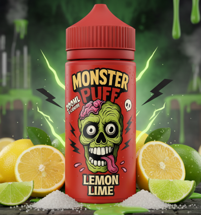 Lemon Lime Monster Puff - 200ml