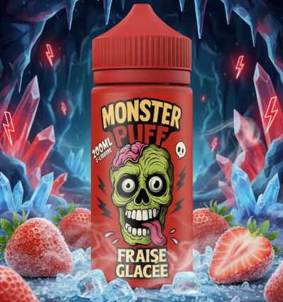 Fraise Glacée Monster Puff - 200ml