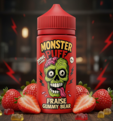 Fraise Gummy Bear Monster Puff - 200ml