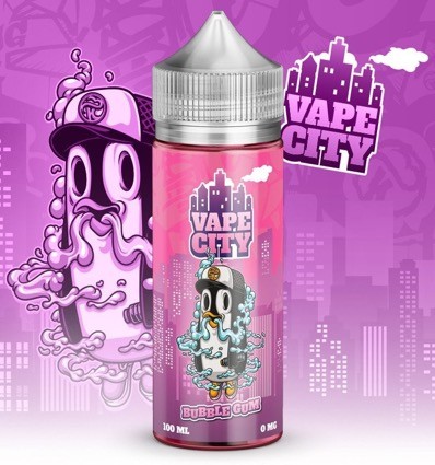 Bubble Gum Vape City - 100ml
