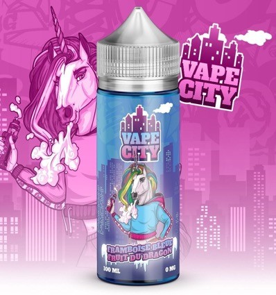 Framboise Bleue Fruit du Dragon Vape City - 100ml