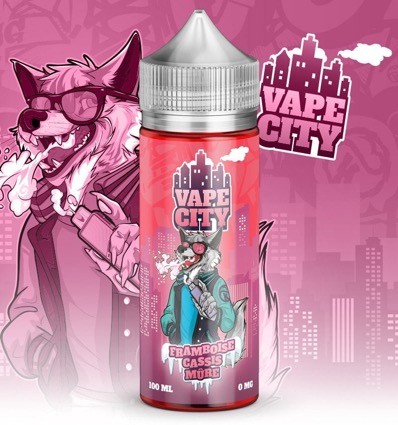 Framboise Cassis Mûre Vape City - 100ml
