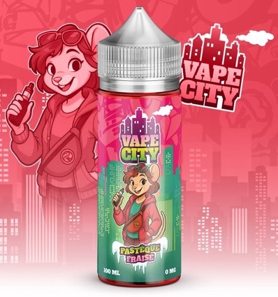 Pastèque Fraise Vape City - 100ml