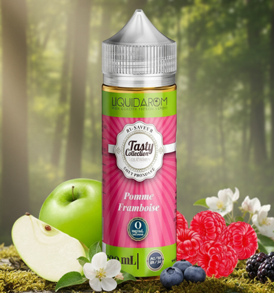 Pomme Framboise Tasty Collection Liquidarom - 100ml