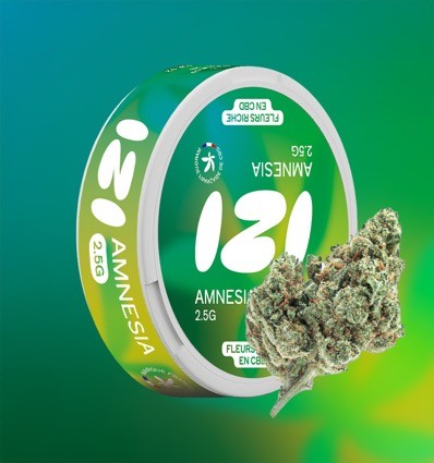 Amnesia CBD Flower IZI - 2.5 grams