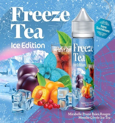Mirabelle Prune Baies rouges Ice Tea Freeze Tea - 50ml