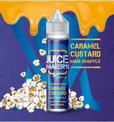 Caramel Custard Maïs Soufflé Juice Maker's - 50ml