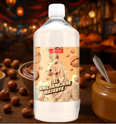 El Unicorndjene Reserve Unicorn Vape - 1 Litre - crme noisette