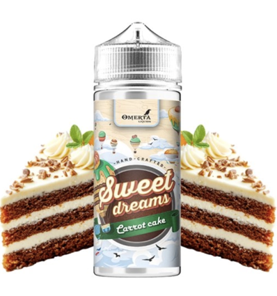 E-liquide Carrot Cake Sweet Dreams Omerta Liquids - 100ml