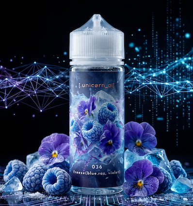 036 freeze(blue.raz, violet) [.unicorn_ai] - 100ml