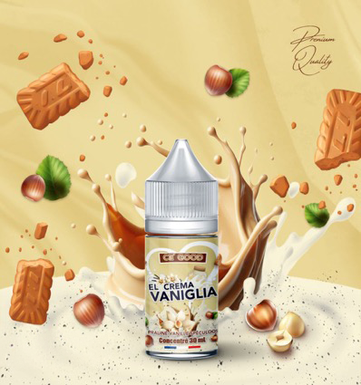 Concentré El Crema Vaniglia CE'GOOD - 30ml
