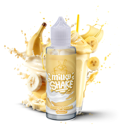 Banana Custard Shake Milky Shake - 100ml