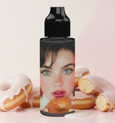 elfbar nachfüll pod läuft aus E-liquide Donut Glacé 50ml Maison Velours main image 1
