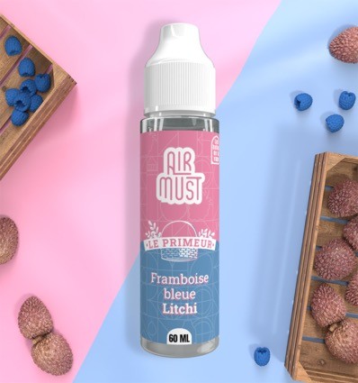 Framboise Bleue Litchi Le Primeur Airmust - 60ml