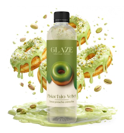 E-liquide Pistachio Velvet Glaze - 500ml - donut crme pistache