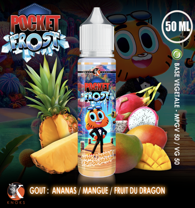 Ananas Mangue Fruit du Dragon Pocket Frost...
