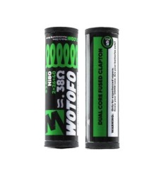 Ni80 Dual Core Fused Clapton 2*26+40G 0.38 - Wotofo