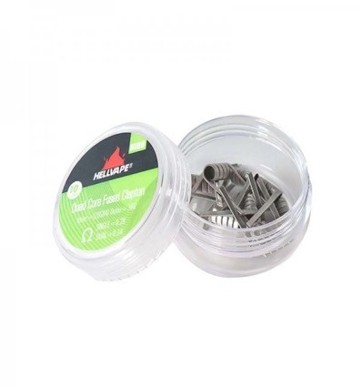 NI80 Quad Core Fused Claptons Coils 0.28 - Hellvape