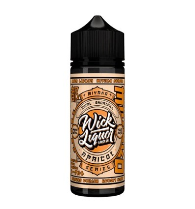 Apricot Miyako Yoghurt Wick Liquor - 100ml