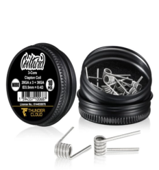 3-Core Clapton Coils Ni80 28Gx3+36G 0.40 - Thunder Cloud...