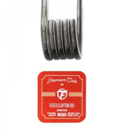 Fused Clapton RDL Ni80 2*28+38G 0.50 3mm - Fumytech