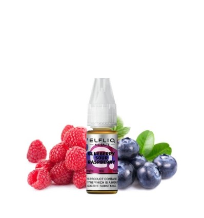 Myrtille Framboise Acidulée ELFLIQ - 10ml