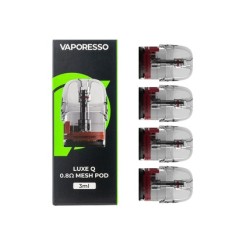 Luxe Q 3ml Cartridges - Vaporesso - Pack of 4 Pods
