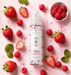N°605 La Fraise et sa Framboise Maître Vapotier - 50ml