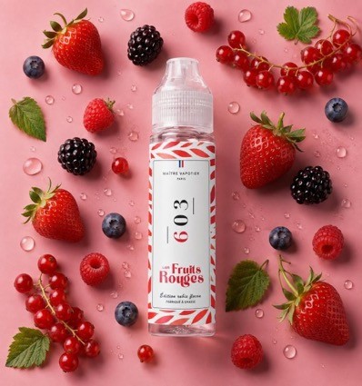 N°603 Fruits Rouges Maître Vapotier - 50ml