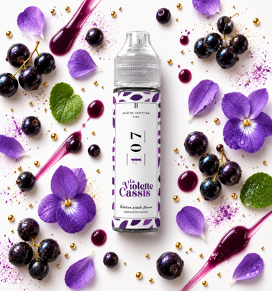 N°407 La Violette Cassis Maître Vapotier - 50ml