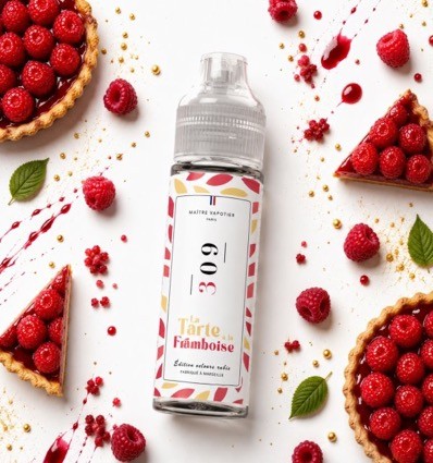 N°309 La Tarte à la Framboise Maître Vapotier -...