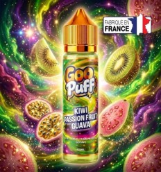 Kiwi Passion Fruit Guava Goo Puff - 50ml