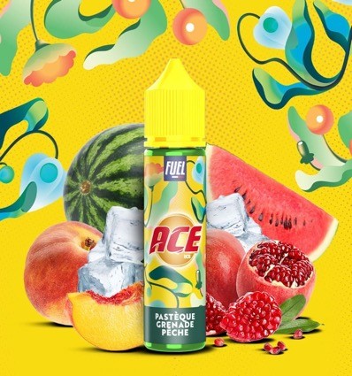 Pastèque Grenade Pêche ACE Maison Fuel - 50ml