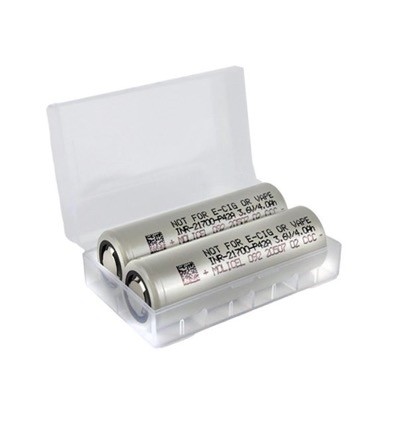Pack 2 Accus 21700 Molicel P42A 4200mAh 45A