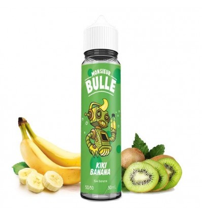 Kiki Banana Monsieur Bulle Liquideo - 50ml