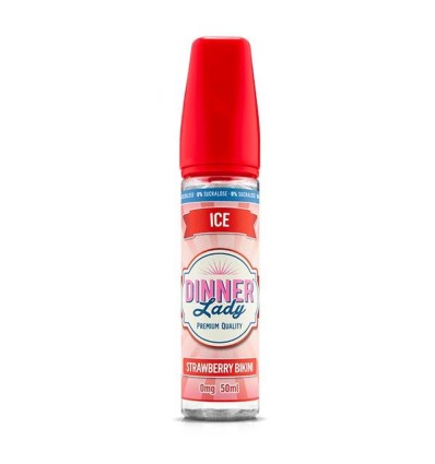 Strawberry Bikini Ice 0% Dinner Lady - 50ml