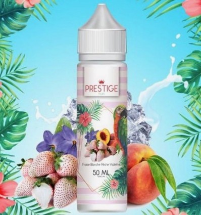 Fraise Blanche, Pêche, Violette Prestige Fruits - 50ml