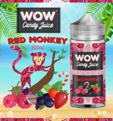 Red Monkey WOW Candy Juice - 100ml