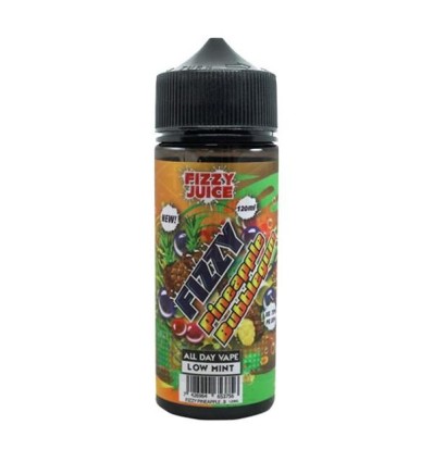 E-liquide Pineapple Bubblegum Fizzy Juice - 100ml - chewing-gum ananas