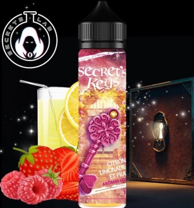 Pink Key Limonade Framboise Secret Keys - 50ml