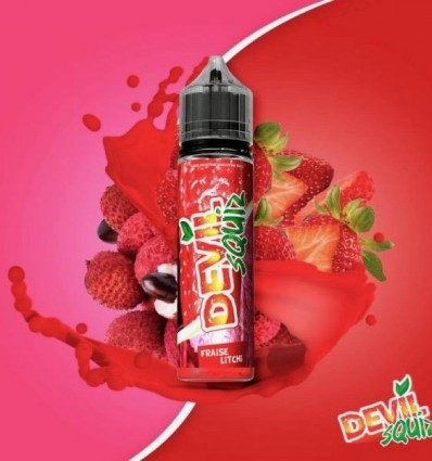 Fraise Litchi Devil Squiz - 50ml