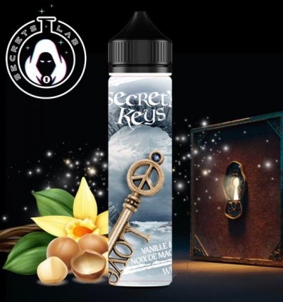 White Key Vanille Macadamia Secret Keys - 50ml